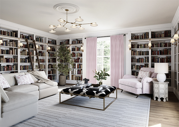 Nautical Stripes, Prom Red - Made to Measure Curtains - Image 7